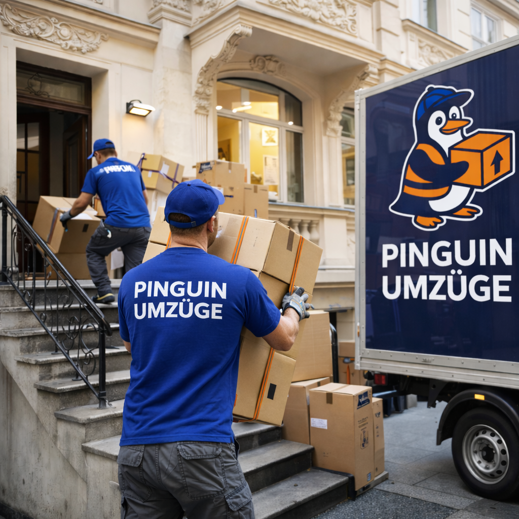 Umzug Berlin Altbau ohne Aufzug – Pinguin Umzüge Möbeltransport Berlin