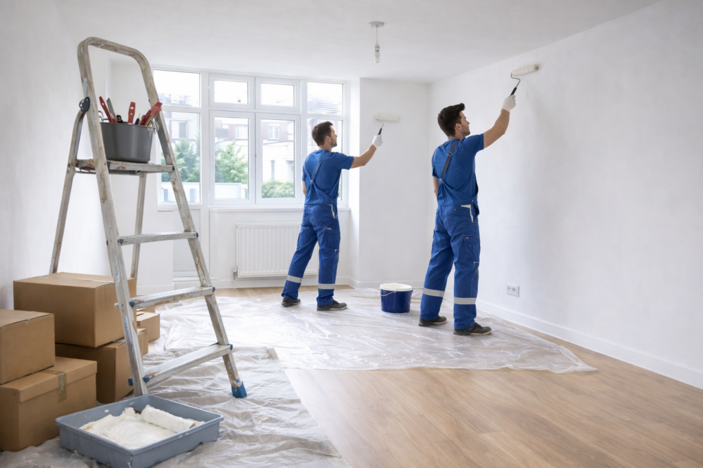 renovierung und umzug berlin wohnung streichen