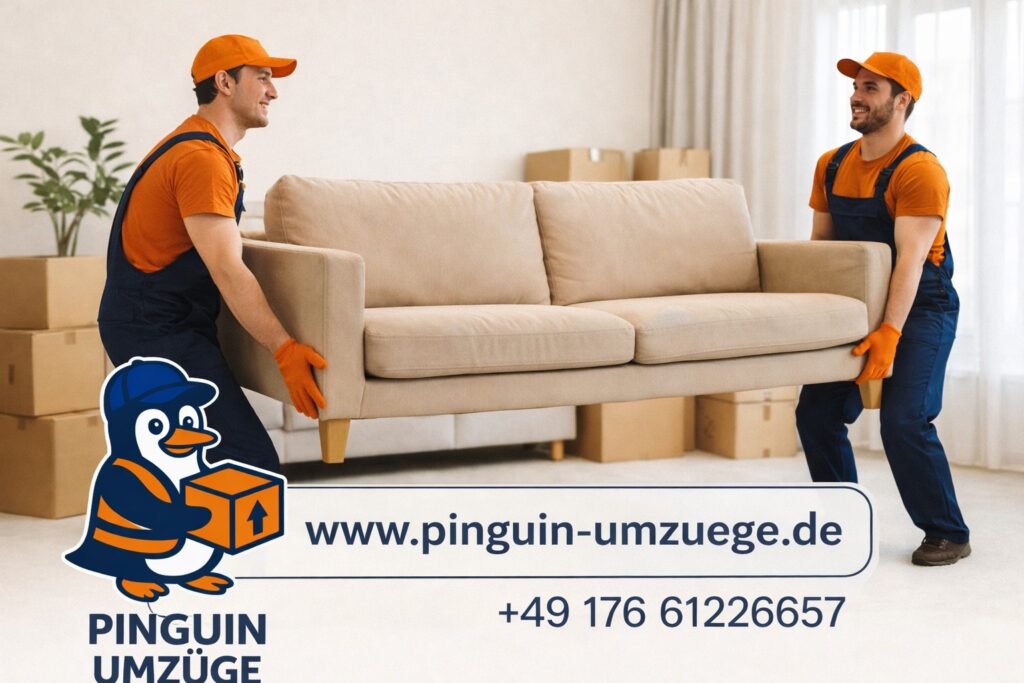 Möbeltransport Berlin mit Pinguin Umzüge sichere und professionelle Möbelbeförderung